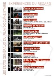 programmation etats Généraux du Film Documentaire à Lussas 2